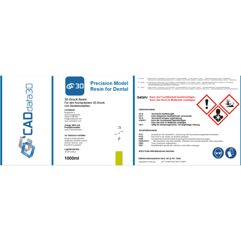 Precision Model Resin for Dental